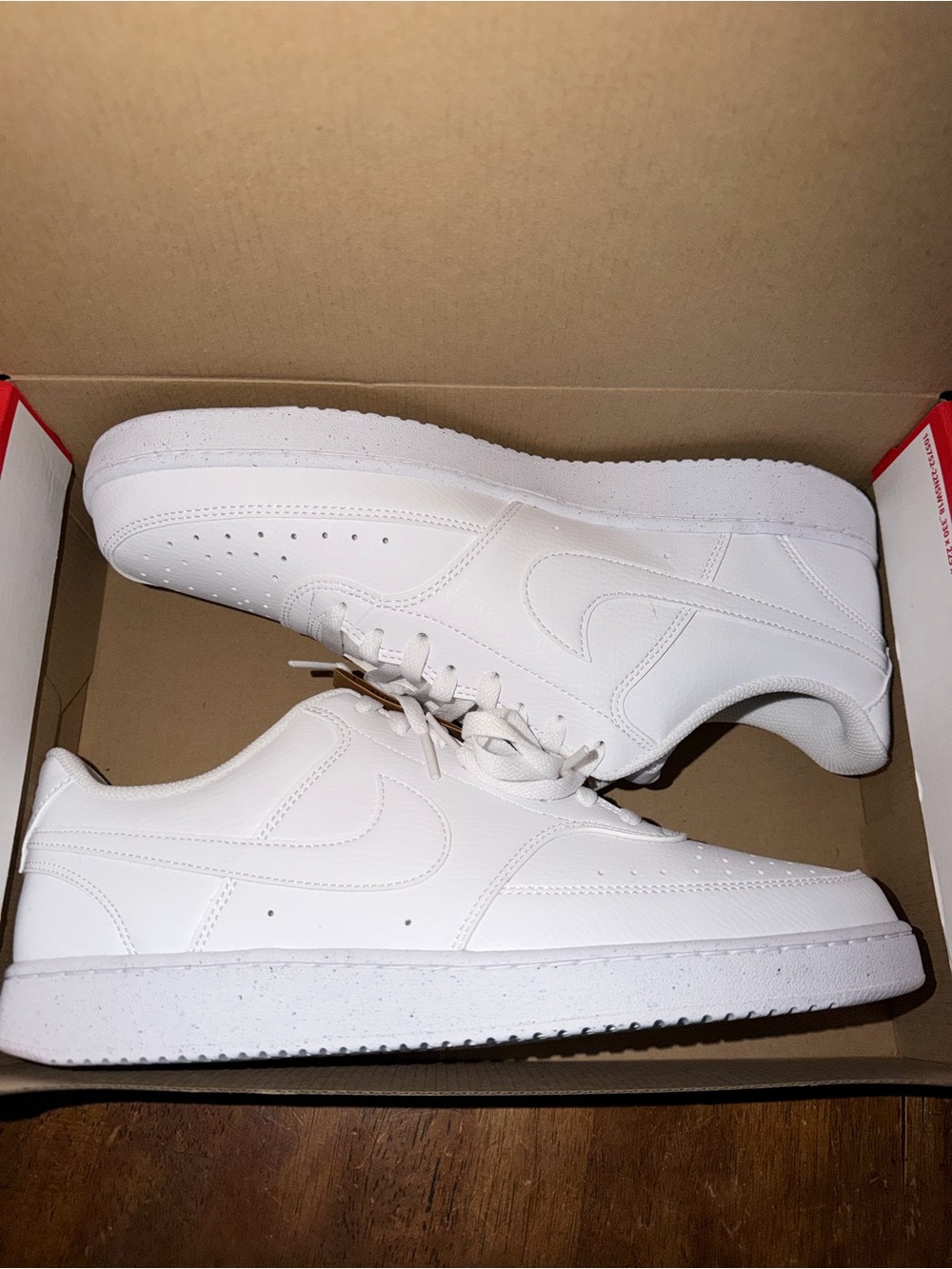 Size 12 men’s Nike court version Lo NN